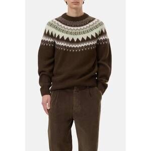 NEW CLOSED wool norwegian sweater in green